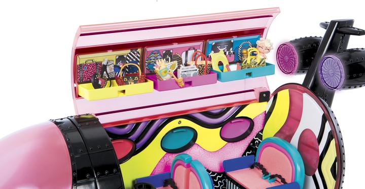 Actual product image MGA O.M.G. Remix 4-in-1 Plane Playset Transforms