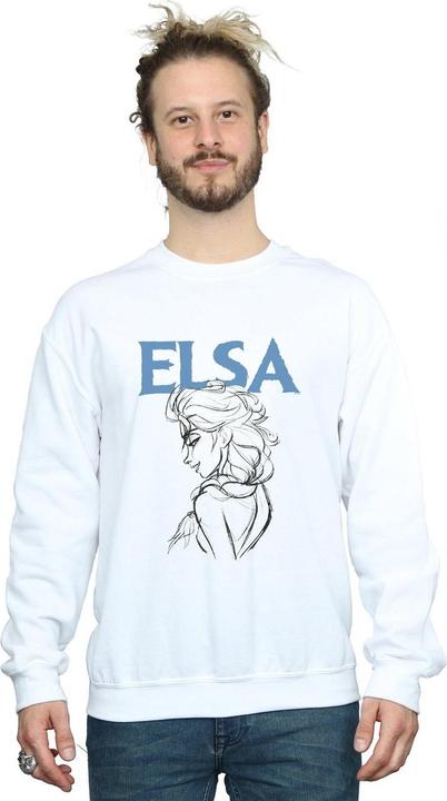 Immagine prodotto Disney Frozen Elsa Profile Sketch Felpa Uomo (XL)