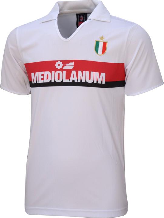 Score Draw AC Milan 1988 auswärts Retro Trikot