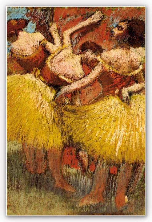 Image du produit Trenddeko Degas - Trois danseuses (30 x 45 cm)
