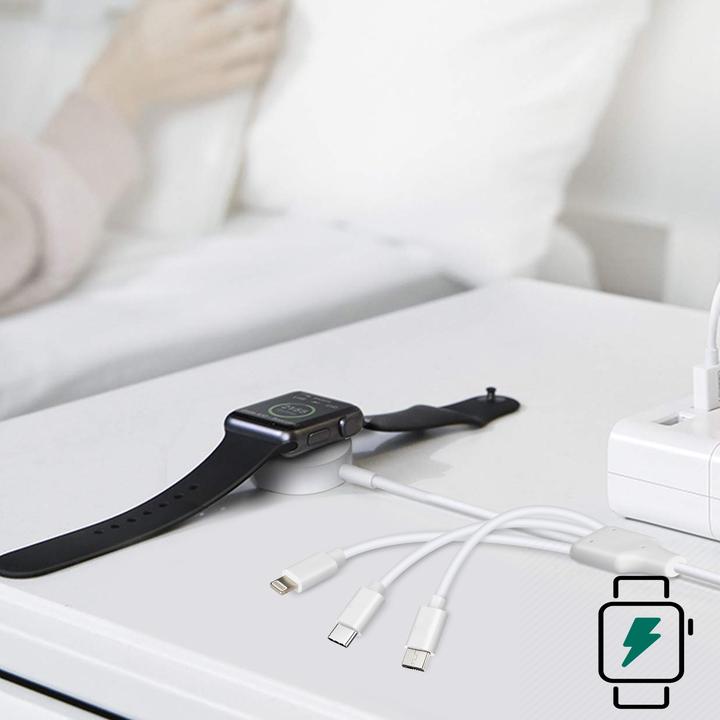 Image du produit Avizar Câble USB-C + chargeur pour Apple Watch