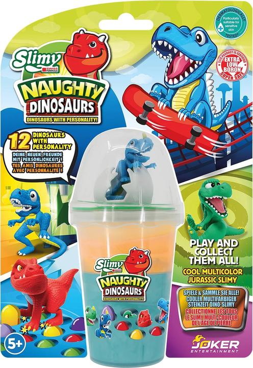 Immagine prodotto Joker Slimy - Blister di dinosauri da collezione 155g