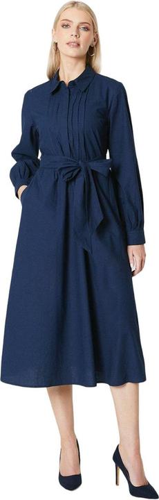 Actual product image Principles Womens/Ladies Belted Frill Midi Shirt Dress (40 D)