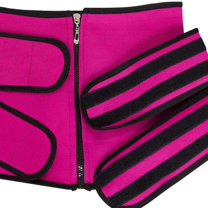 Produktbild JTI Taillentrainer mit zwei Riemen - Pink (S, M, L, XL, XXL)