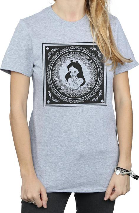 Immagine prodotto Disney Alice In Wonderland Box Maglietta Ampia Donna (L)