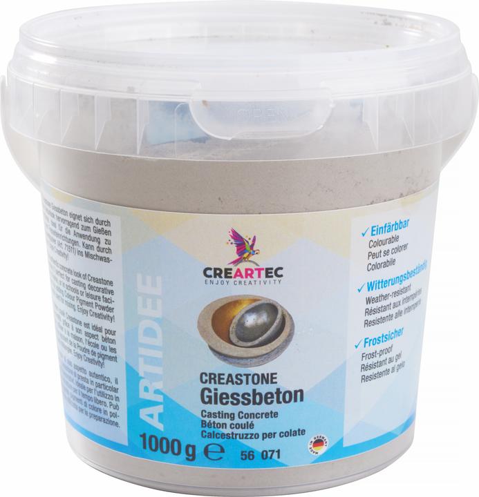 Immagine prodotto Rayher Calcestruzzo creativo, secchio da 1 kg