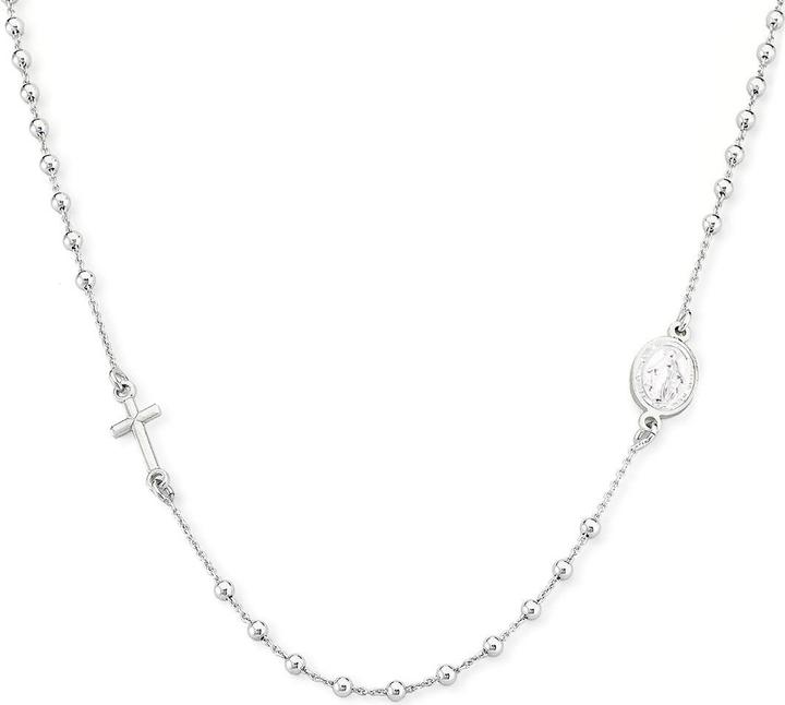 Produktbild Amen Rosary Cross Halskette (Silber 925, 48 cm)