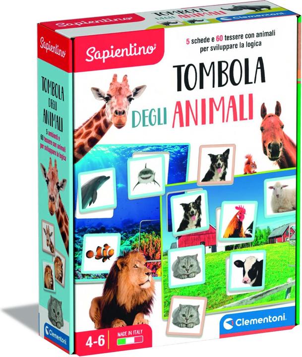 Immagine prodotto Clementoni Tombola Degli Animali (Italiano)