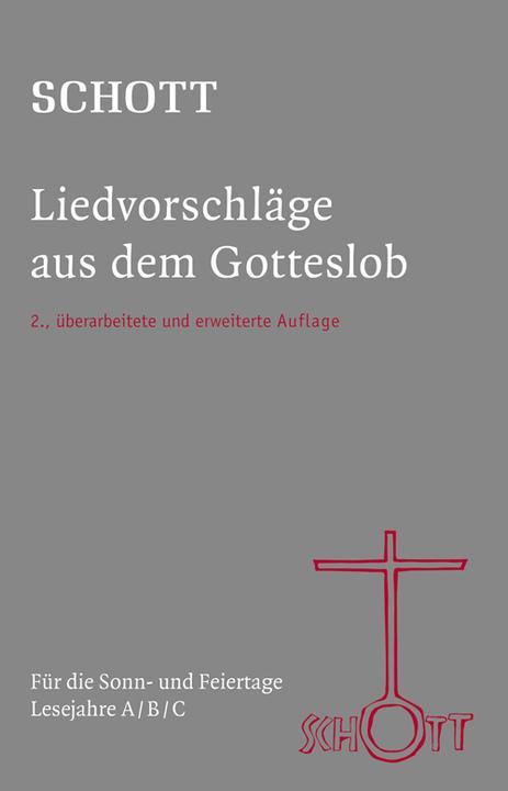 Actual product image SCHOTT Liedvorschläge aus dem Gotteslob (German, Kurt Grahl, 2017)