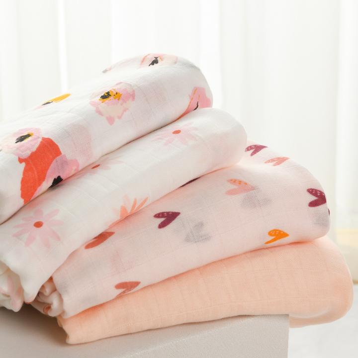 Immagine prodotto Momcozy Coperta in mussola 4 pacchetti (120 cm, 120 cm)