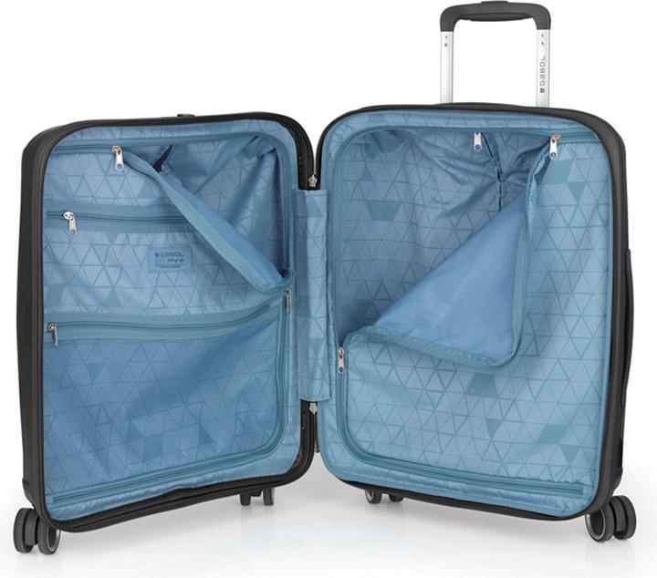 Immagine prodotto Gabol Set di valigie a 4 ruote Queens Set di valigie a 4 pezzi con piega elastica (236 l, XL (da 115l))