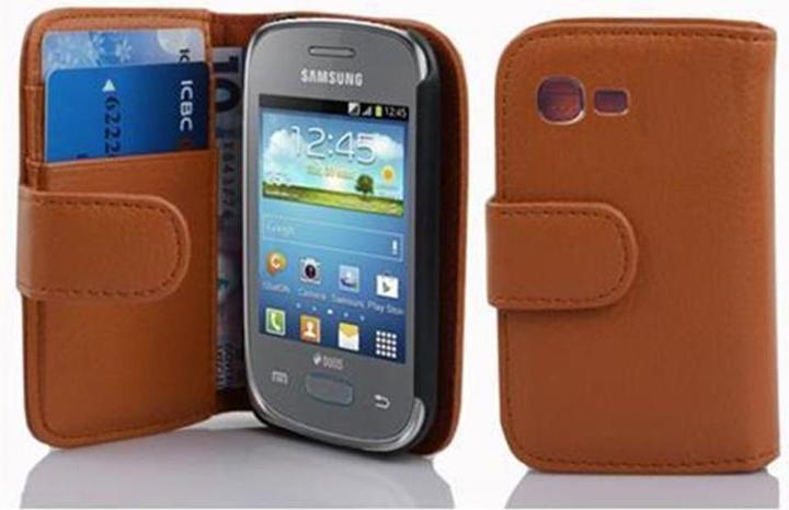 Image du produit Cadorabo Book avec couverture structurée (Samsung Galaxy Pocket Neo)