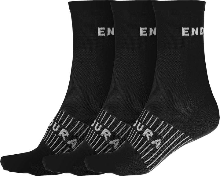 Produktbild Endura Coolmax® Race Socken (Dreierpack) (L, XL)