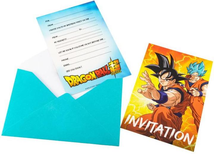 Produktbild Dragon Ball EinladungsSet Z (5 Stk.)