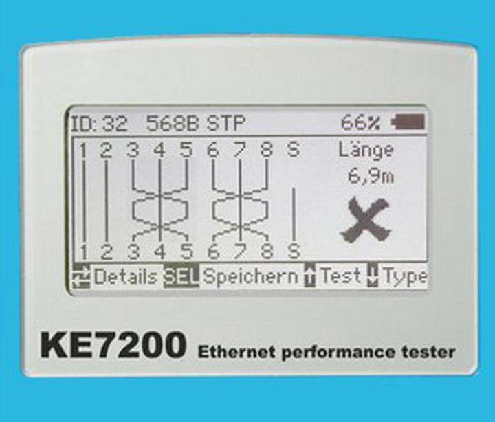 Produktbild Kurth KE7200 Ethernet Performance Tester
