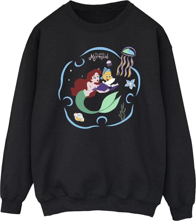 Produktbild Disney The Little Mermaid Reading A Book Sweatshirt (S)