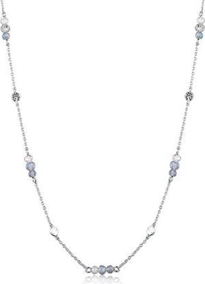 Actual product image JVD - Beautiful silver necklace for women SVLN0585X61MO45