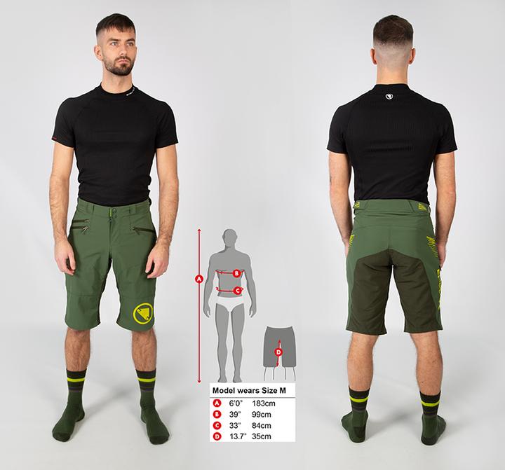 Actual product image Endura SingleTrack Shorts II (3XL)
