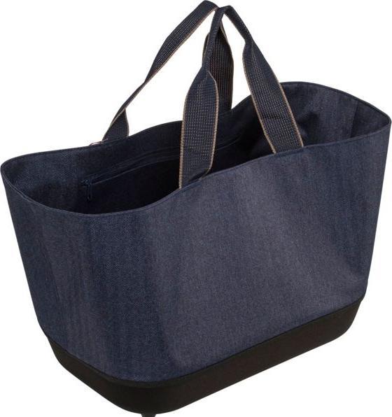 Actual product image reisenthel Bag Shoppingbasket Herringbone Dark Blue