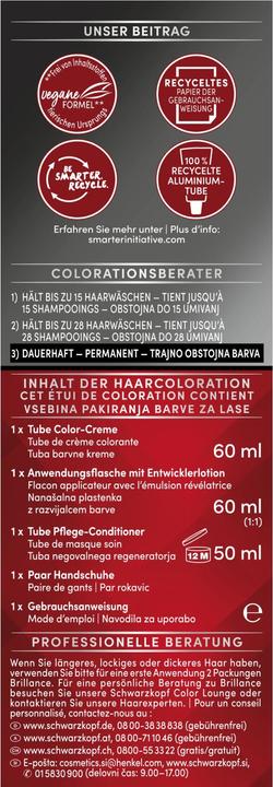 Produktbild Schwarzkopf Brillance Intensiv-Color-Creme (890)
