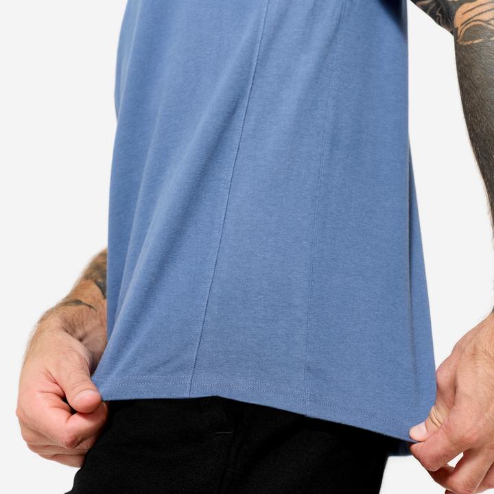 Produktbild Domyos Tank Top Herren dehnbar - kometenblau (4XL)
