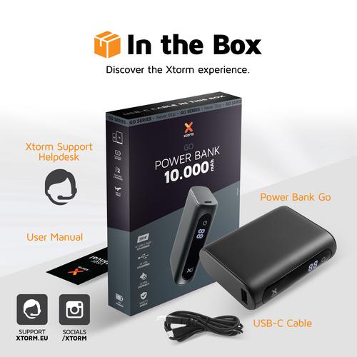 Actual product image Xtorm Go (10000 mAh, 15 W, 36.20 Wh)