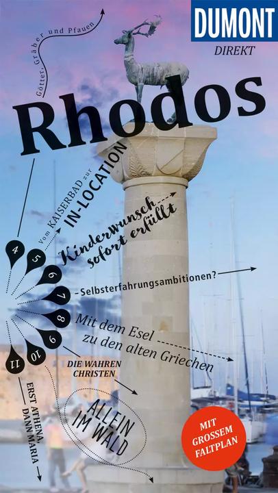 Actual product image direkt Reiseführer Rhodos (German, Hans E. Latzke, 2022)