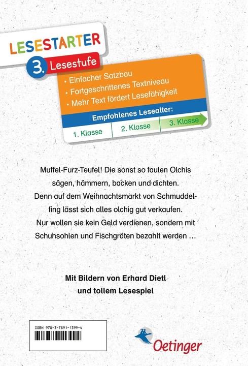 Produktbild Die Olchis feiern Weihnachten (Deutsch, Erhard Dietl, 2019)