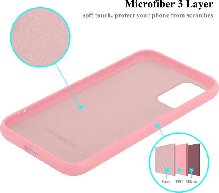 Actual product image Cadorabo TPU Liquid Silicone Case Cover (Xiaomi Redmi 9T, Xiaomi Poco M3)