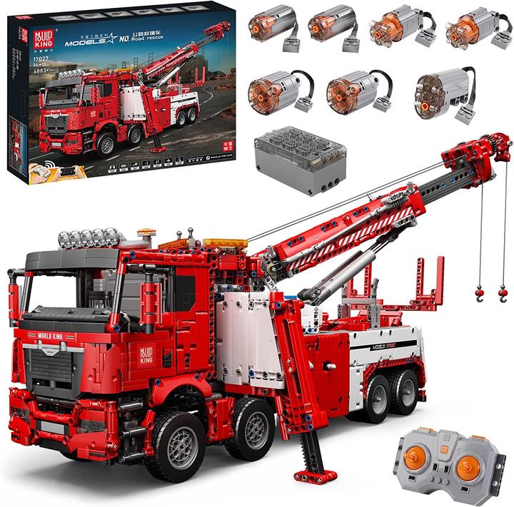 Image du produit Mould King Véhicule de remorquage des pompiers