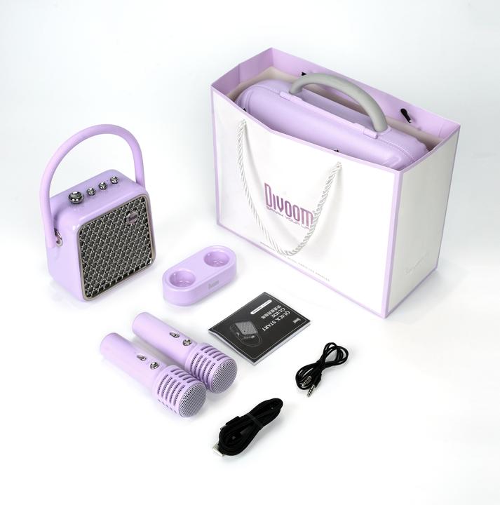 Produktbild Divoom SongBird-SE purple (8 h)