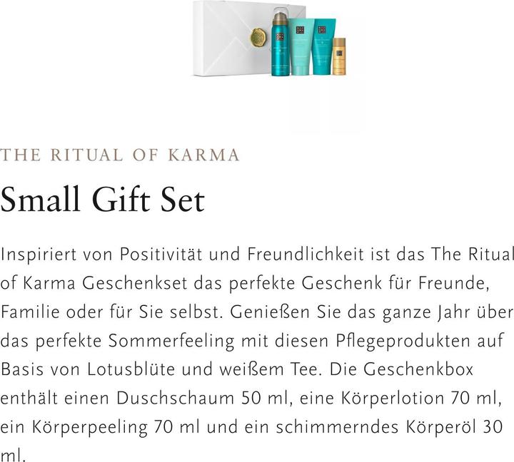 Image du produit Rituals Traitement apaisant (Set soin du corps)