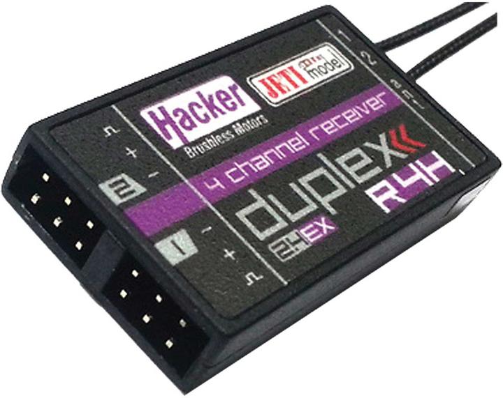 Actual product image Jeti Receiver DUPLEX 2.4EX R4H
