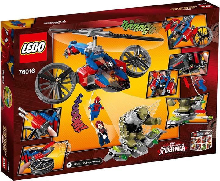 Produktbild LEGO Super Heroes Rettung mit dem Spider-Helikopter (76016, LEGO Marvel)