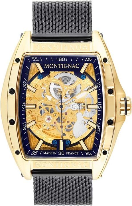 Immagine prodotto Montignac Orologio Automatico Tonneau (Orologio scheletrato, 2416.50 mm)