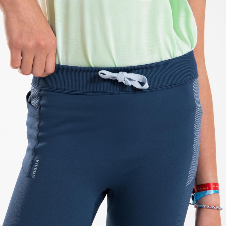 Produktbild Kiprun Lauftights 7/8 Kinder - Comfort 500 marineblau (12, 13, 14)