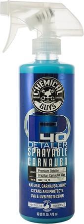 Actual product image Chemical Guys P40 Quick Detailer with Carnauba (473 ml)