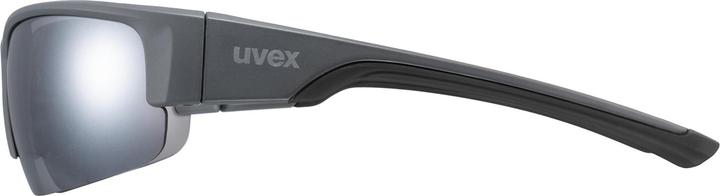Actual product image Uvex Sports sportstyle 215 (Grey, Mat, Litemirror Silver)