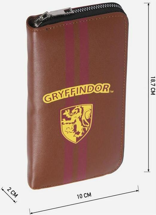Actual product image ticket box faux-leather, brown