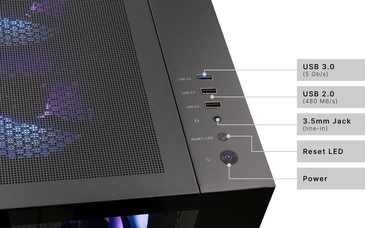 Produktbild Captiva Highend Gaming I90-161 (Intel Core i5-13600KF, 32 GB, 1000 GB, GeForce RTX 5070)