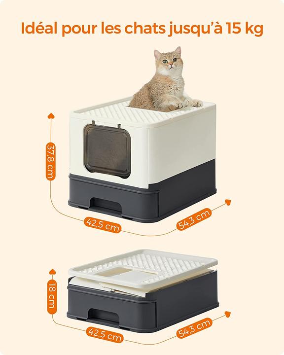 Immagine prodotto Feandrea Schrödinger's Box (Lettiera per gatti chiusa)
