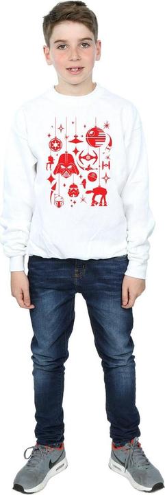Image du produit Star Wars - Sweat CHRISTMAS DECORATIONS - Garçon (128)