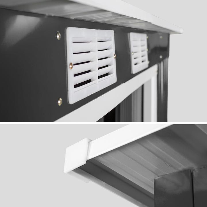 Actual product image tectake Garden shed
