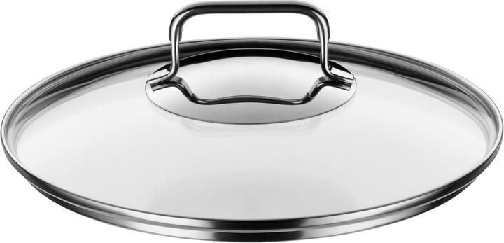 Produktbild WMF Spaghettitopf Pastatopf Nudeltopf Induktion Sieb 7,0l Edelstahl poliert (24.24 cm, Kochtopf, Edelstahl)