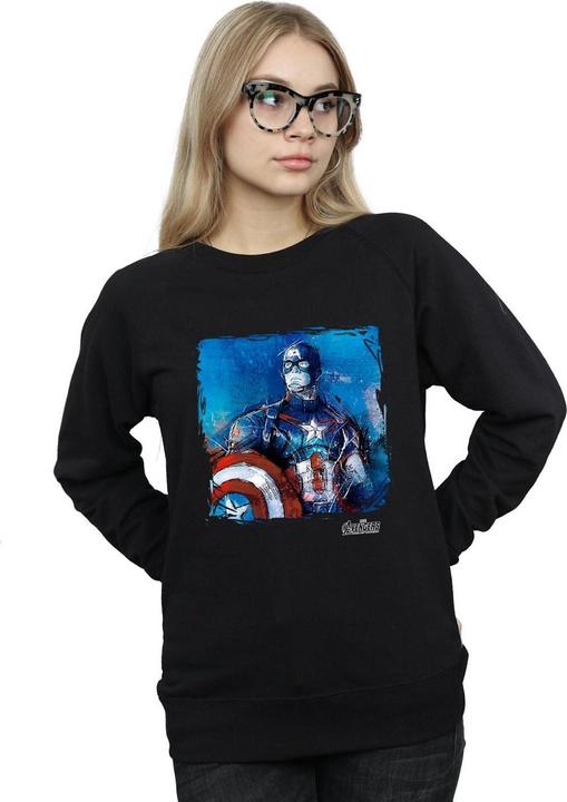 Produktbild Captain America Art Sweatshirt (XXL)