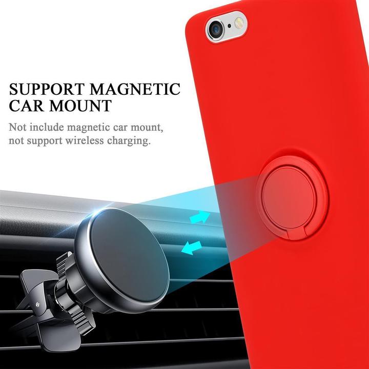 Actual product image Cadorabo TPU Liquid Ring Silicone Case Cover (Apple iPhone 6)