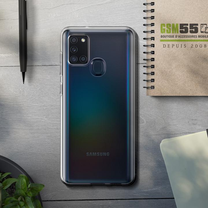 Actual product image Spigen Liquid Crystal (Samsung Galaxy A21s)