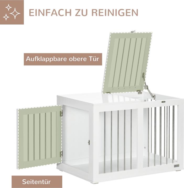Actual product image PawHut Dog cage with lockable doors (Dog kennel)