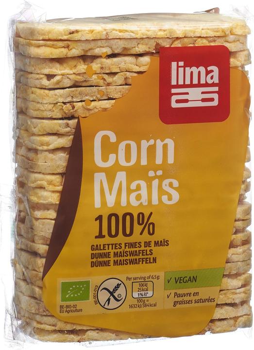 Image du produit Lima Gaufres fines au maïs (140 g)