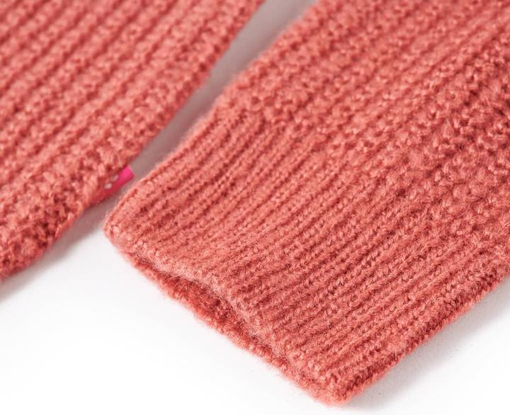 Produktbild VidaXL Kinderpullover Gestrickt Mittelrosa 104,Material: 67 (104)